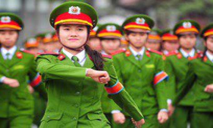 Điểm trúng tuyển vào hệ trung cấp khối trường công an cao nhất 26,99 điểm